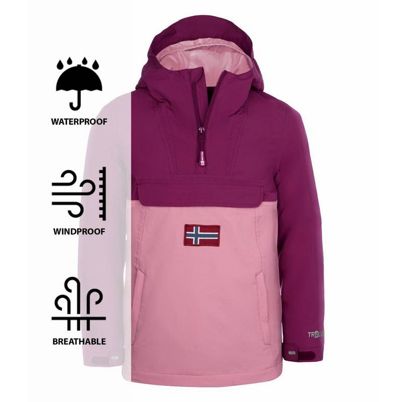 Trollkids Bergen Regenjacke Mädchen