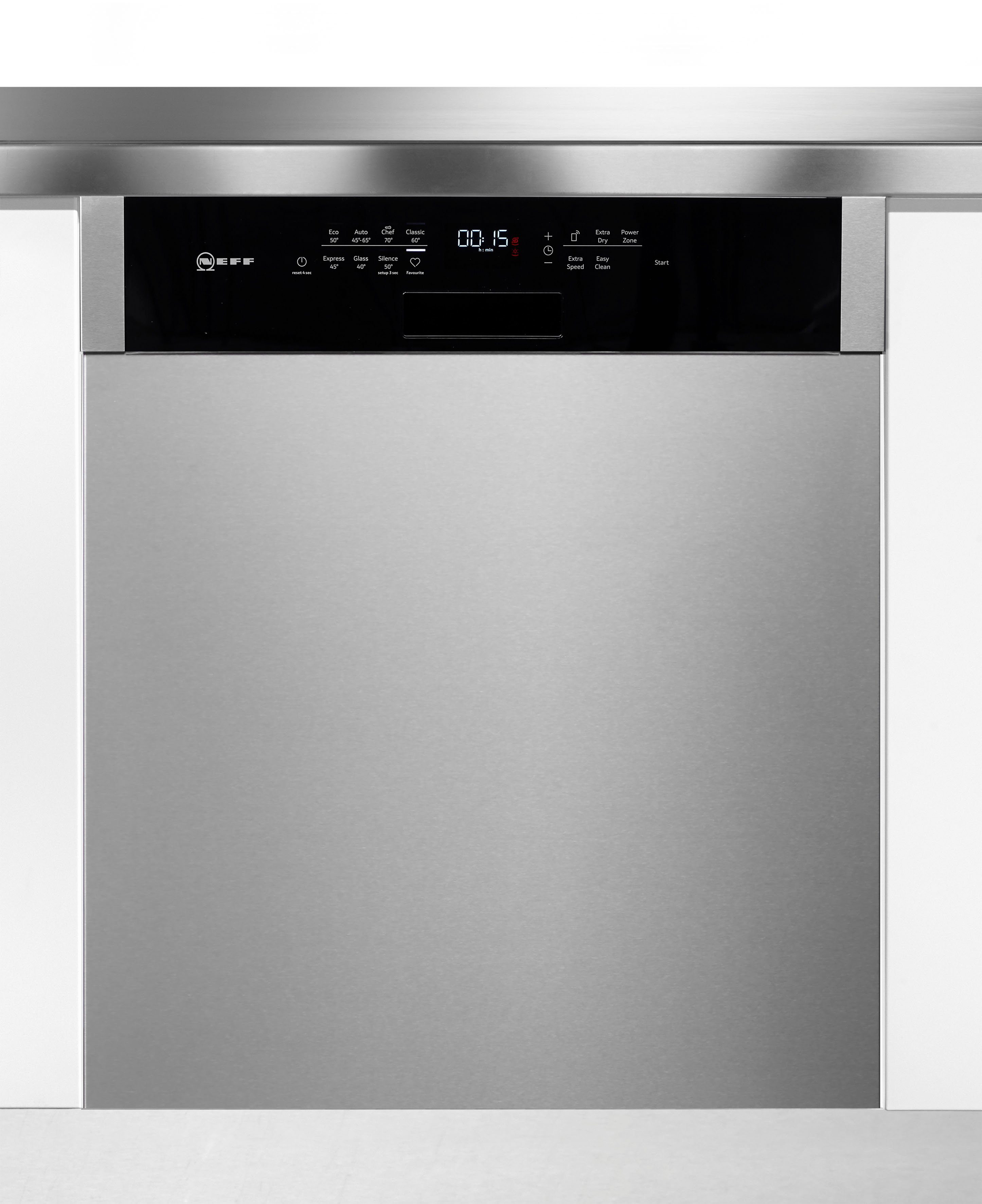 NEFF Unterbaugeschirrspüler, S127EAS39E, 13 Maßgedecke