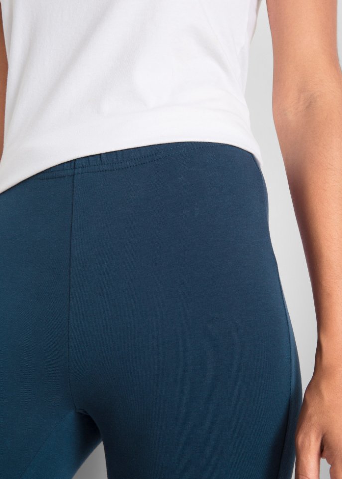 Stretch-Capri-Leggings (2er Pack)