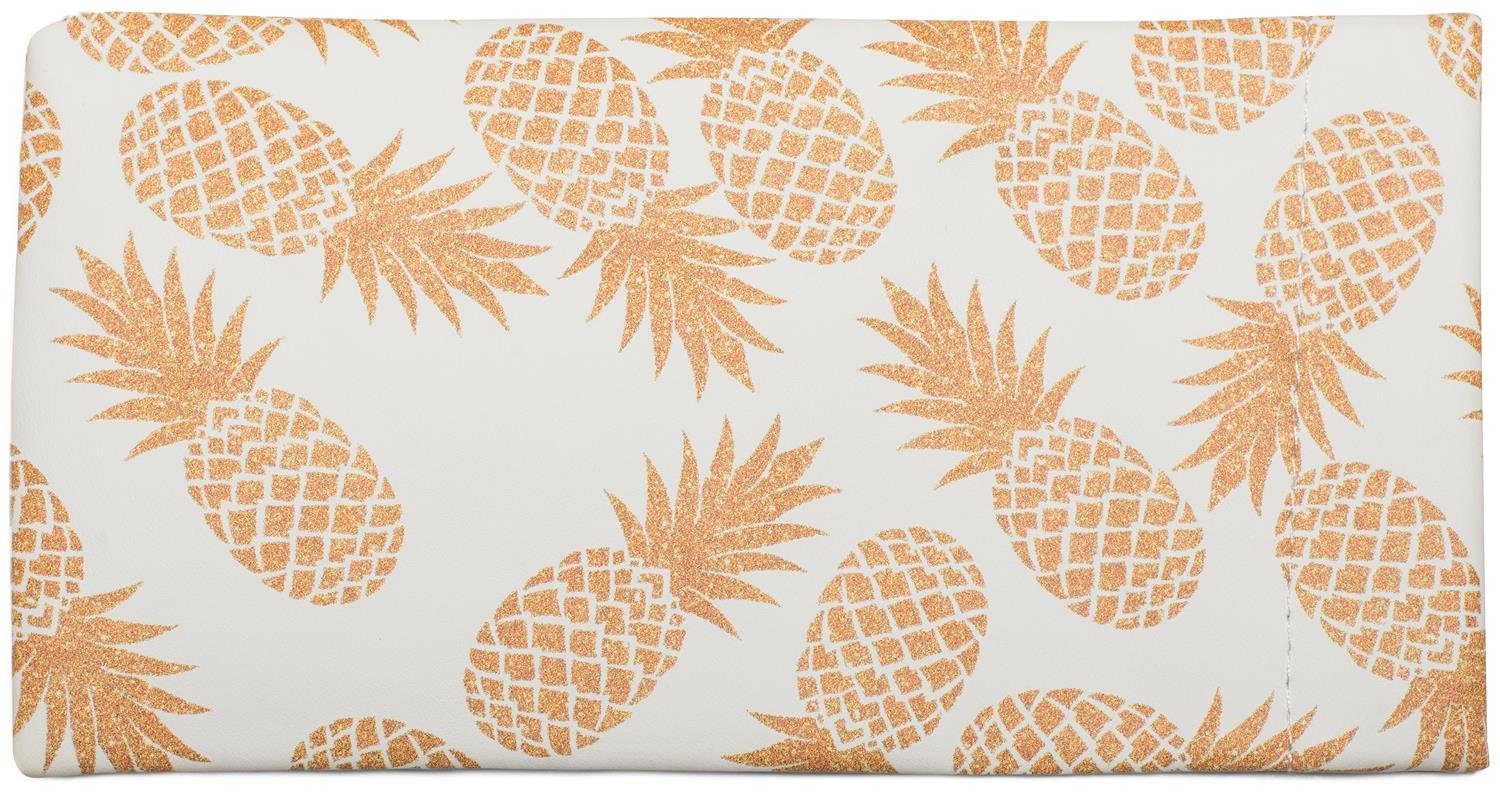 styleBREAKER Brillenetui, Brillenetui Ananas mit Putztuch