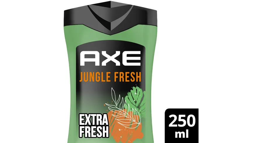 AXE 3-in-1 Duschgel & Shampoo Jungle Fresh 250 ml
