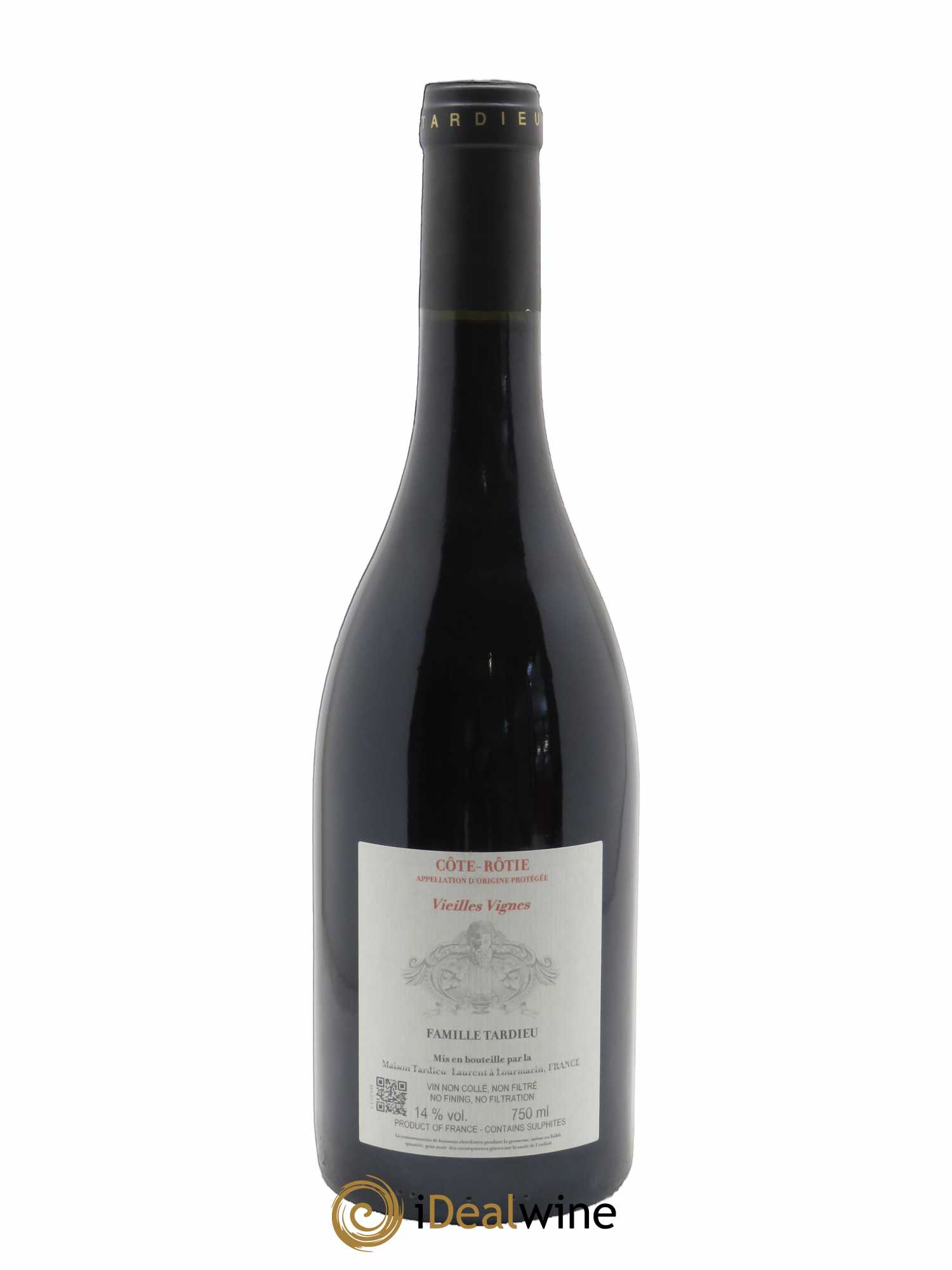 Côte-Rôtie Vieilles Vignes Maison Tardieu-Laurent  2019 - Lot de 1 Bouteille