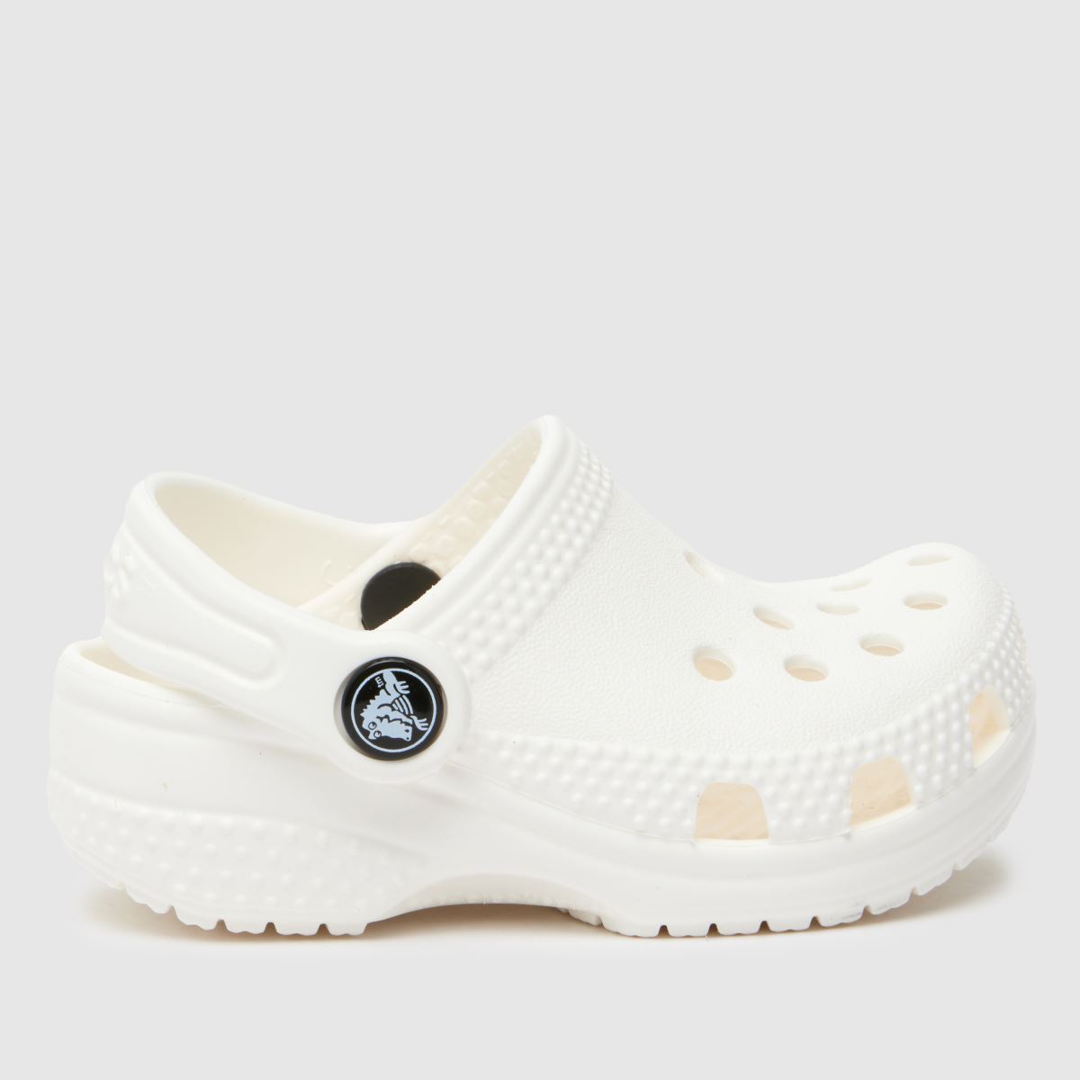 Crocs fehér kis klumpa baba szandál
