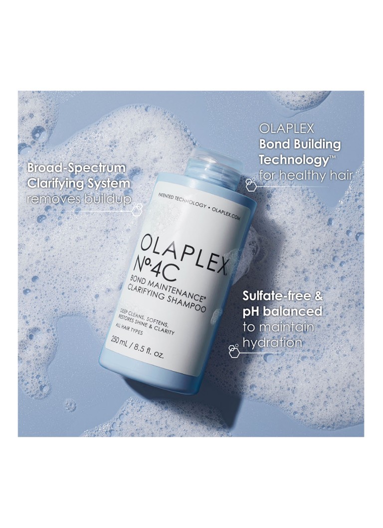 Șampon purificator Olaplex nr. 4C pentru menținerea legăturilor părului