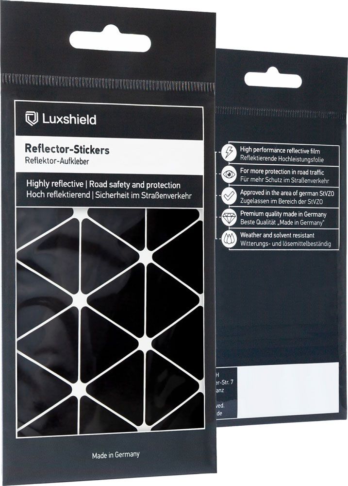 Luxshield Reflex-Aufkleber Dreiecke kaufen | Bike-Discount