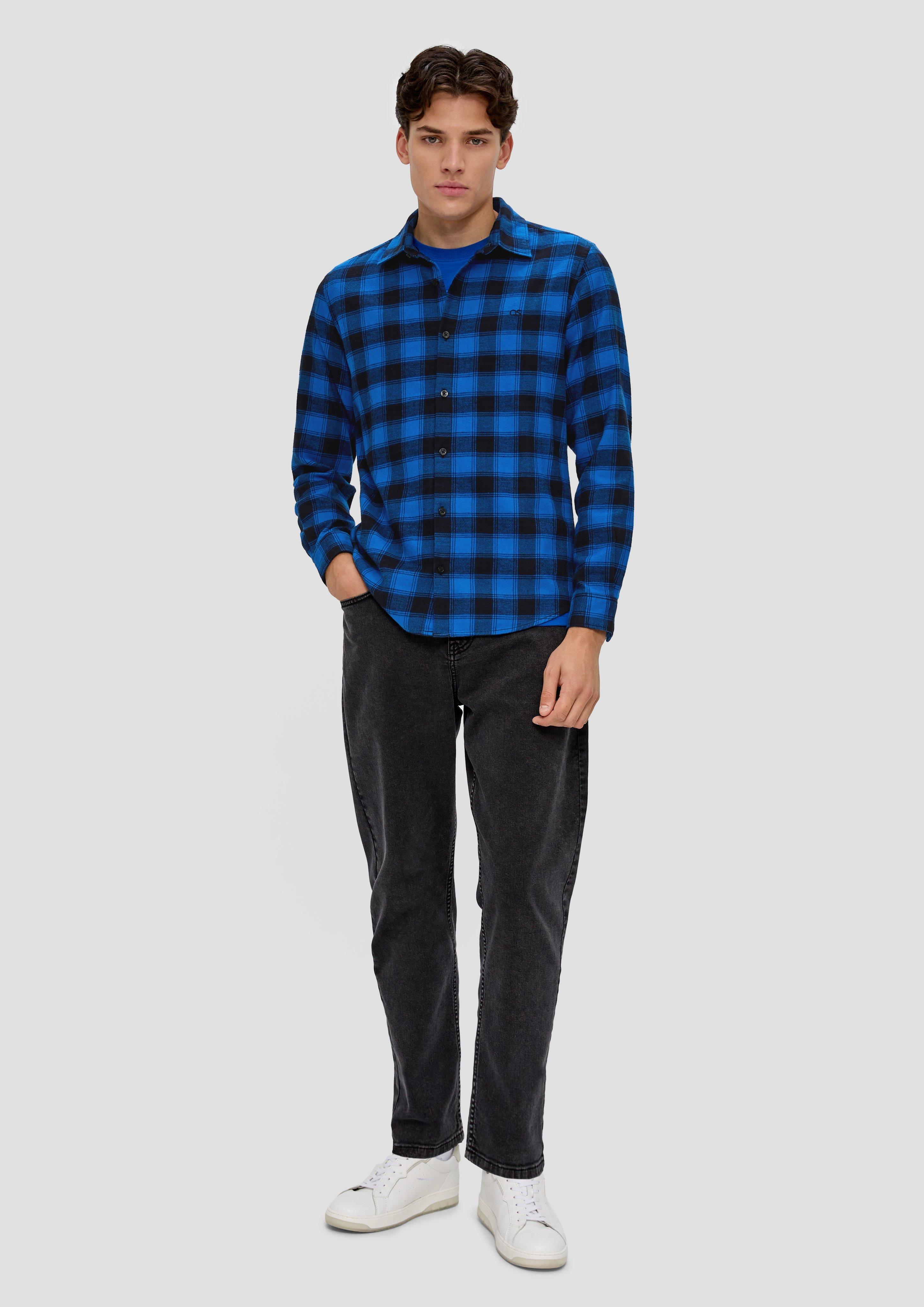 Slim: Hemd aus Twill  2138745-55N0