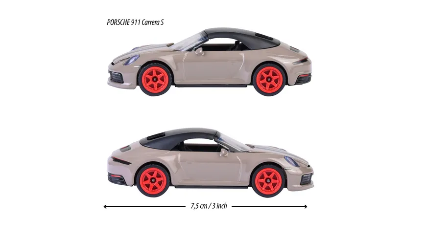Majorette - Prem. Porsche 911 Carrera S Cabriolet
