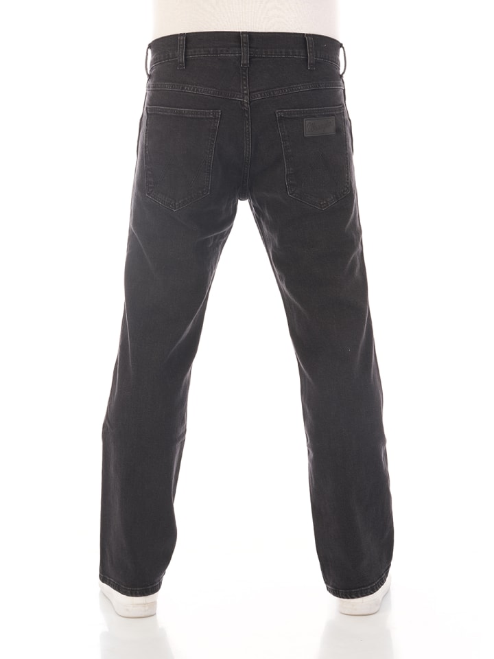 Wrangler Jeans Jacksville bootcut in Schwarz günstig kaufen