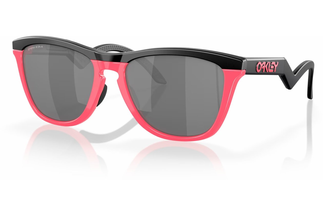 Oakley Frogskins Hybrid Matte Black/Neon Pink - Prizm Black