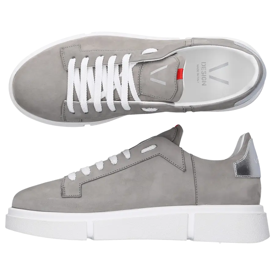 V Design - Sneaker low PRIME ACTIVE Nubukleder - grau