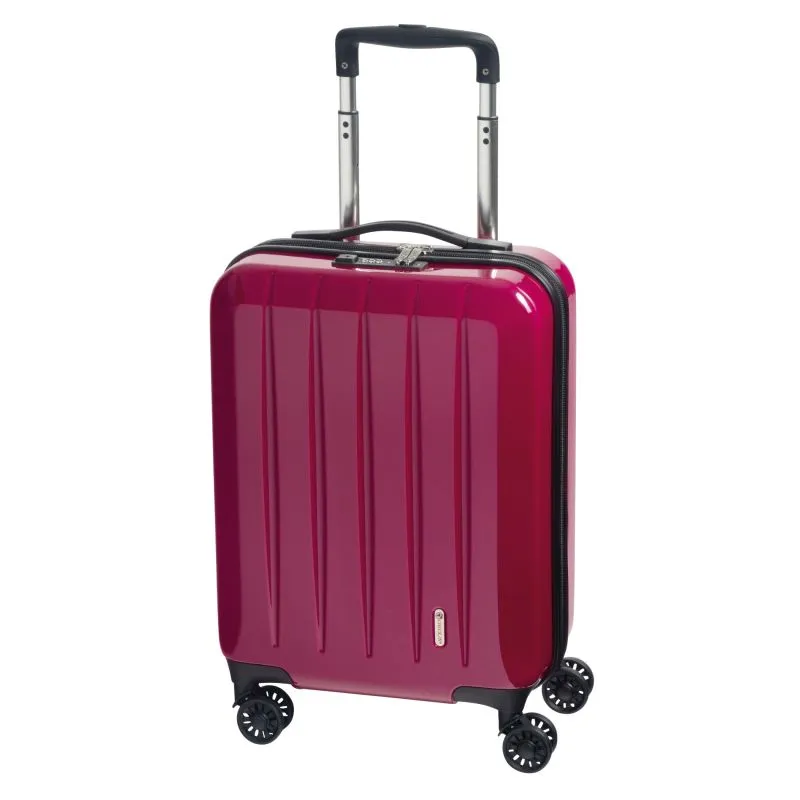 Check.IN 3-tlg. Kofferset LONDON 2.0 mit 4 Rollen - beere