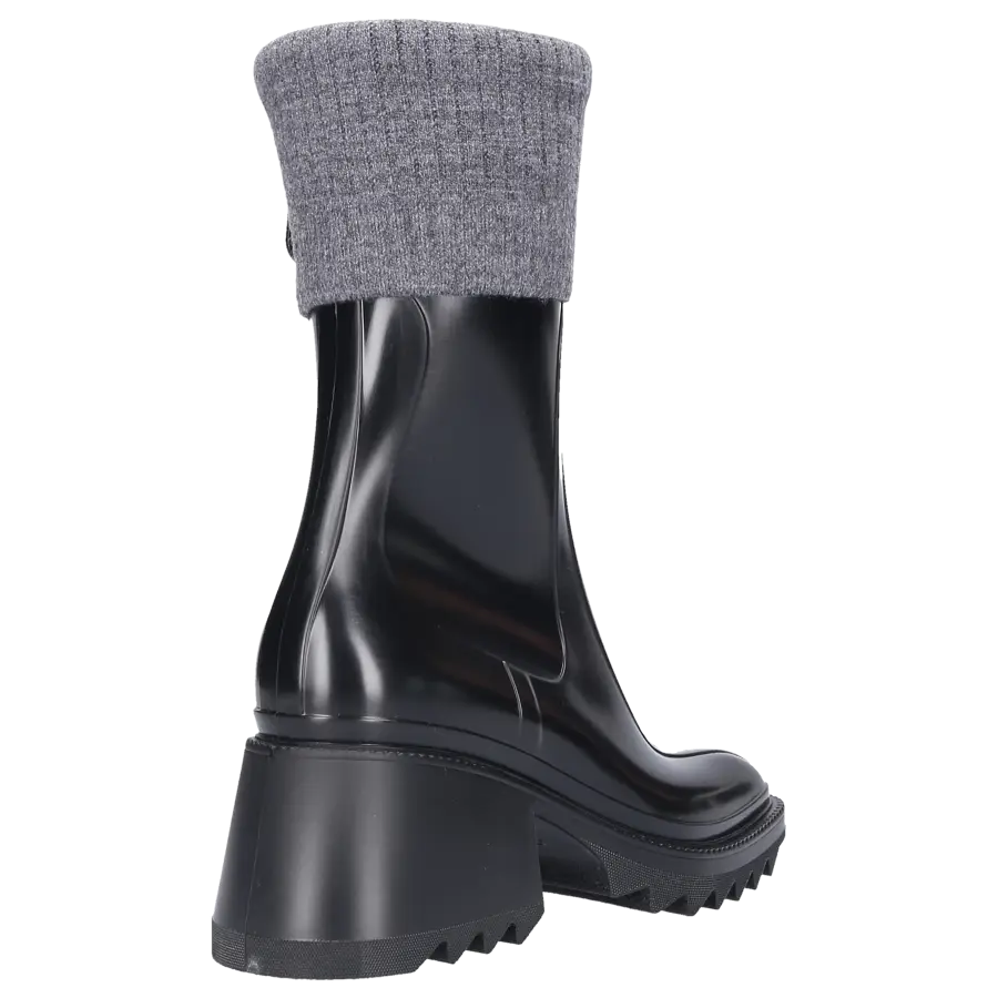 Chloé - Gummistiefel BETTY PVC - schwarz