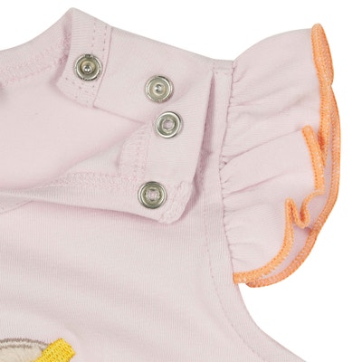 T-Shirt kurzarm, lila für Mädchen