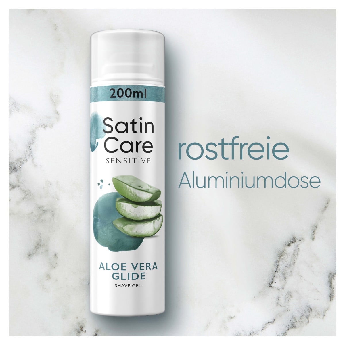 Rasiergel, Aloe Vera Glide, 200 ml