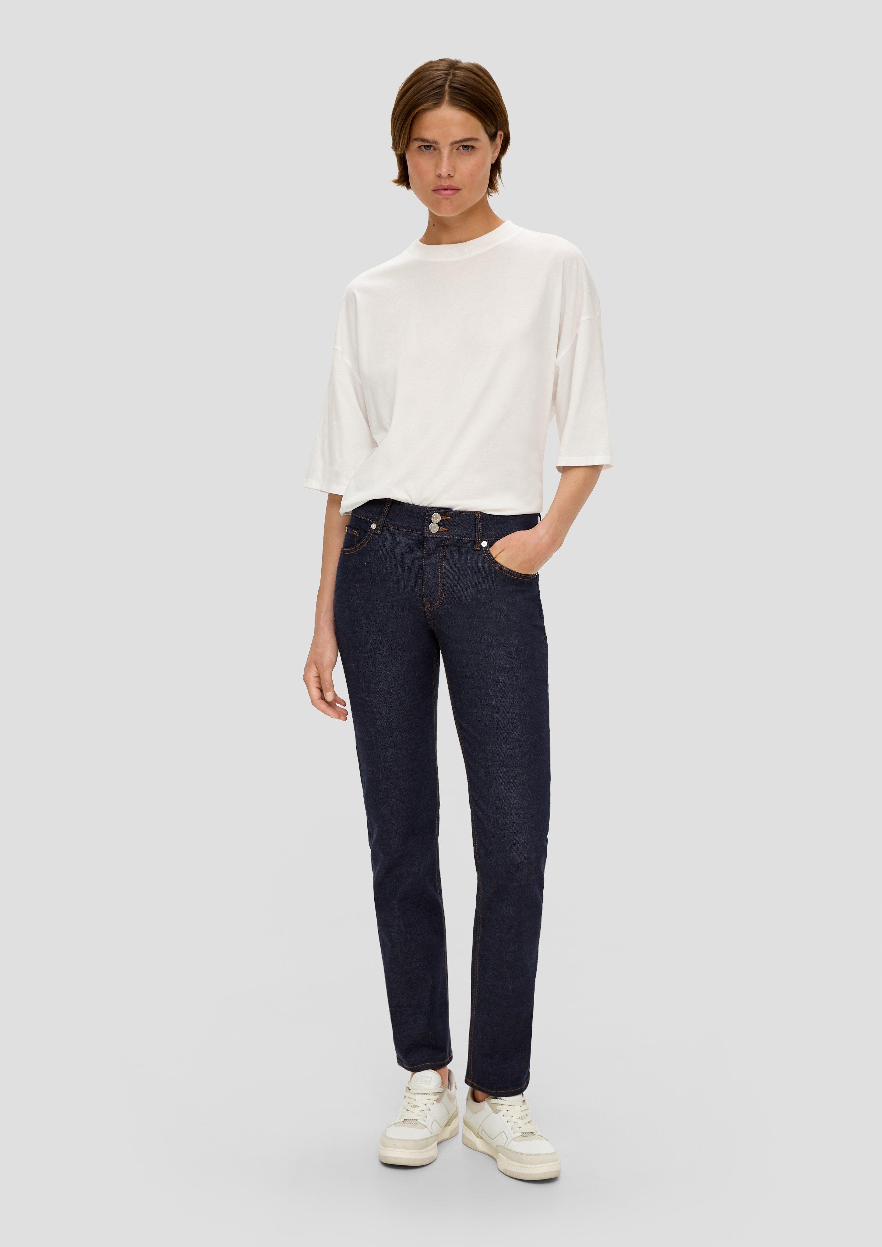 Jeans Karolin / Regular Fit / Mid Rise / Straight Leg  2144009-58Z8