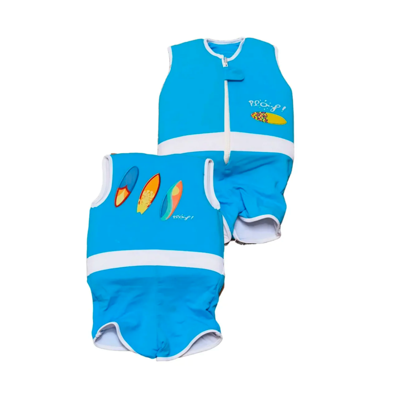 Maillot de bain flottant : Hawaï Bleu / Taille 3 (15/17kg)