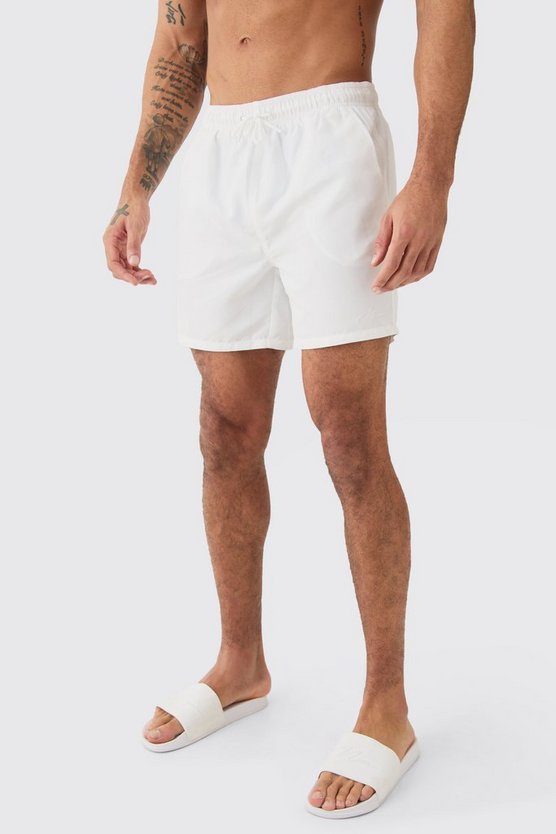 3er-Pack mittellange Man Signature Badehose