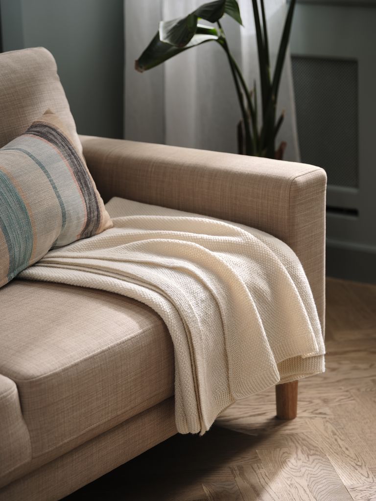 HUMLE Decke HUMLE 130x170 natur