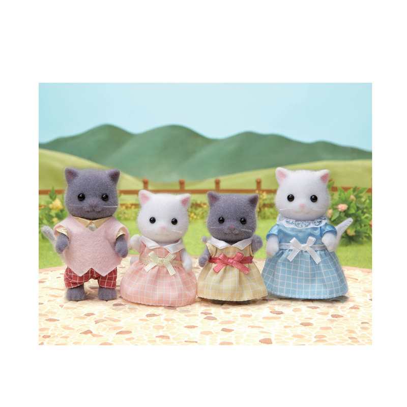 5455 La famille chat persan