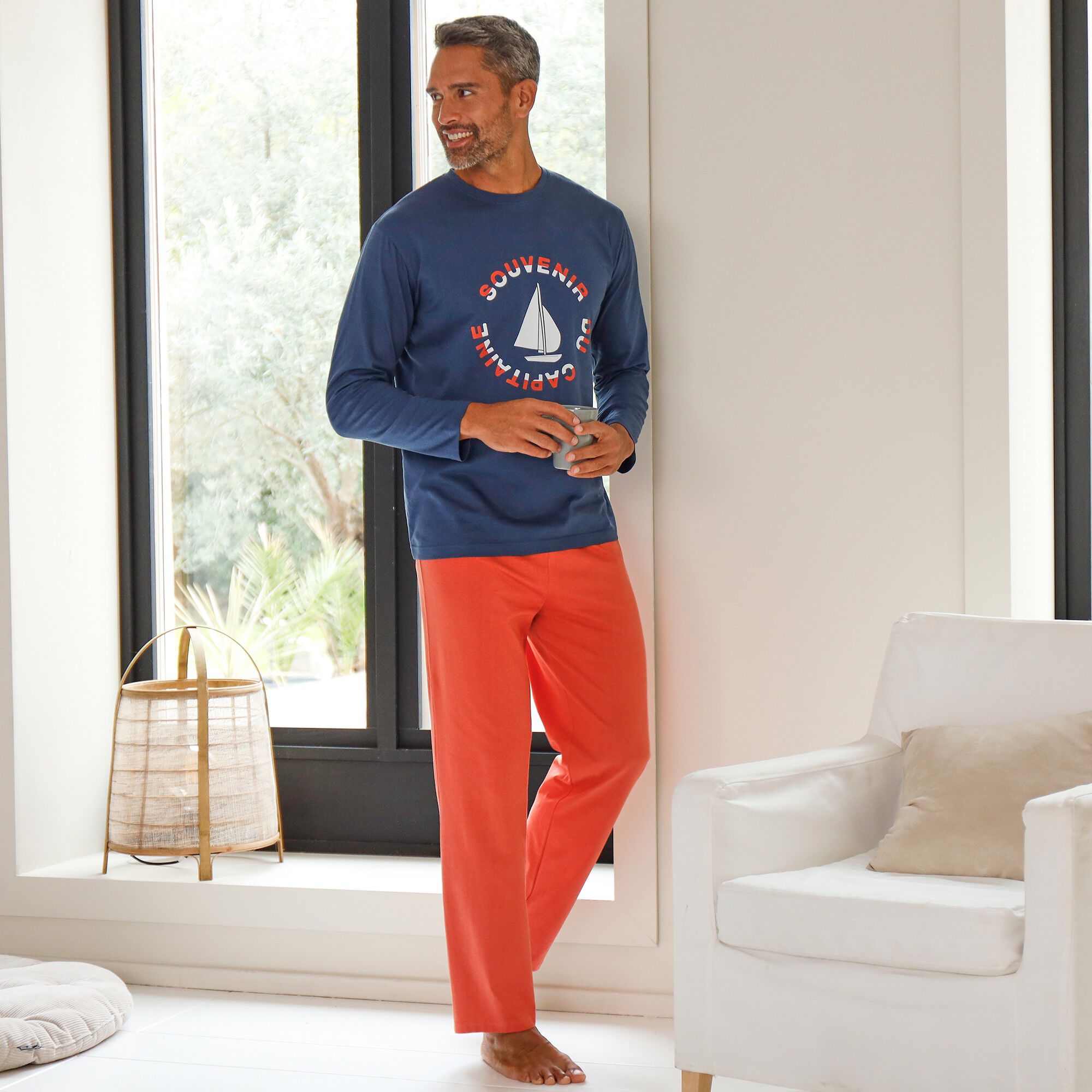 Pantalon pyjama coton