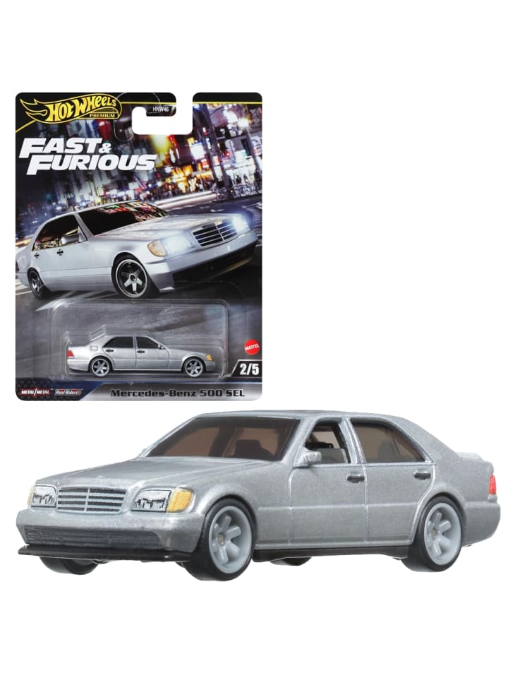Hot Wheels Mercedes-Benz 500 SEL HRT94 | Hot Wheels Premium Auto Fast & Furious günstig kaufen onesize