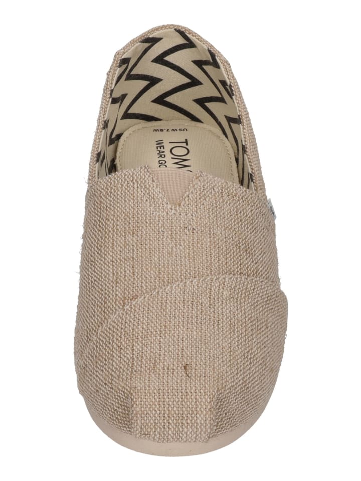 TOMS Espadrilles ALPARGATA WIDE in natur günstig kaufen