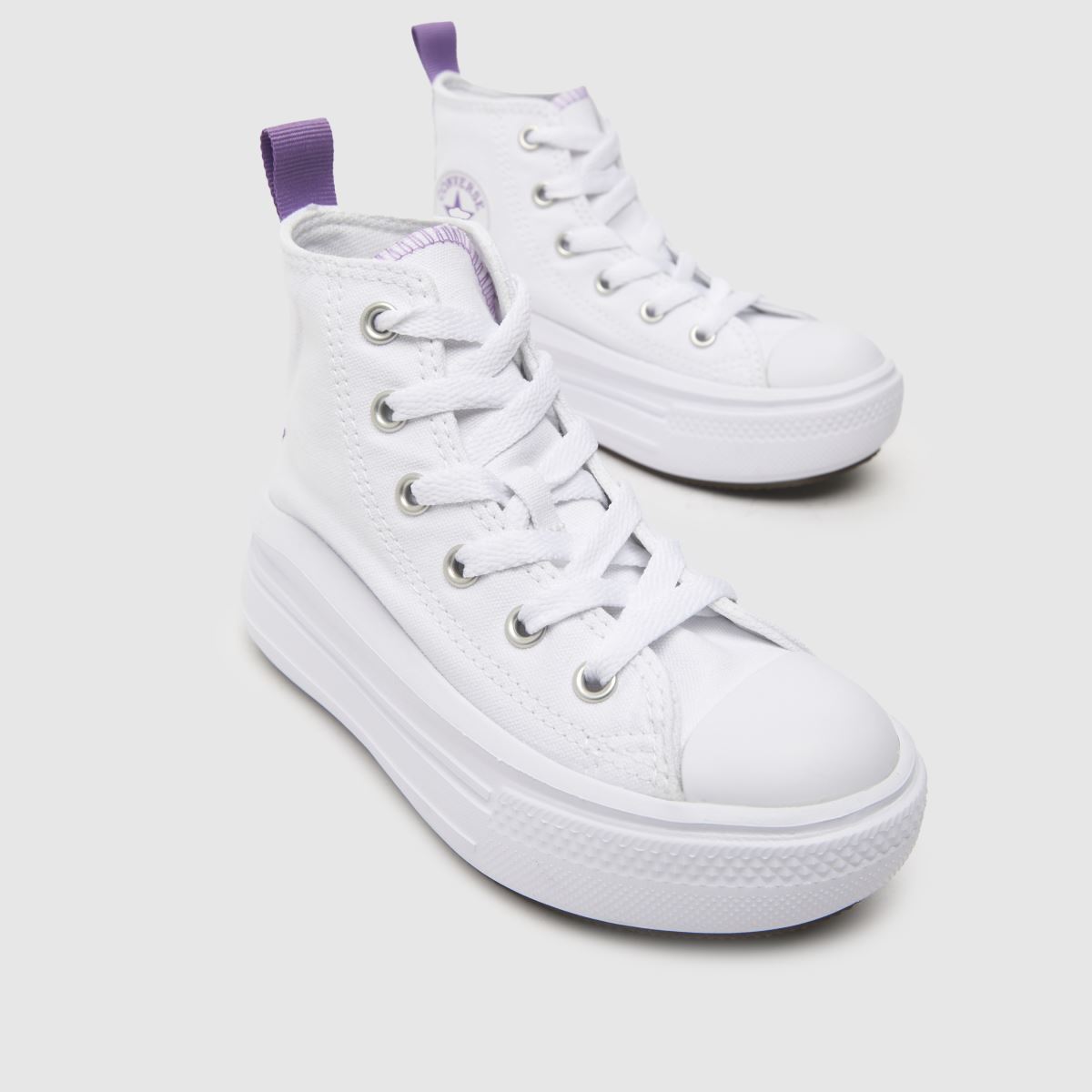 Beli superge Converse All Star Move Hi za deklice