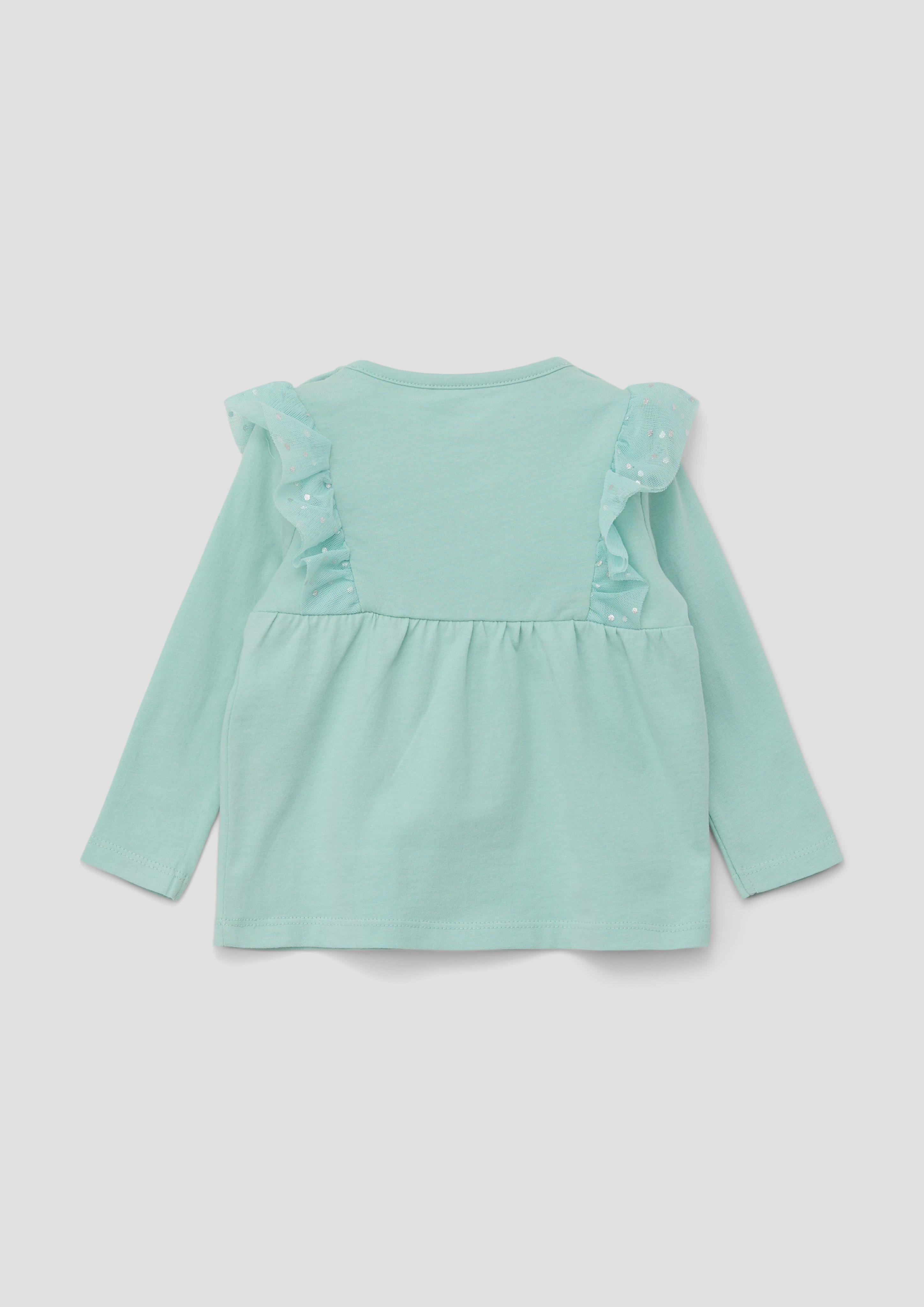 Longsleeve mit Mesh  2140154-6068