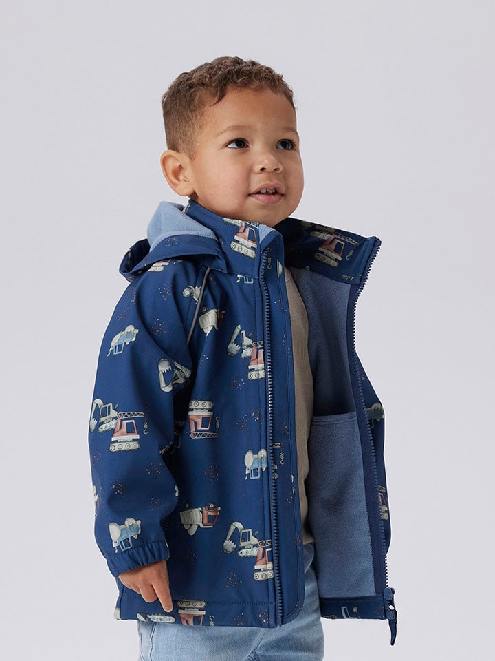 name it Softshelljacke in Dunkelblau günstig kaufen