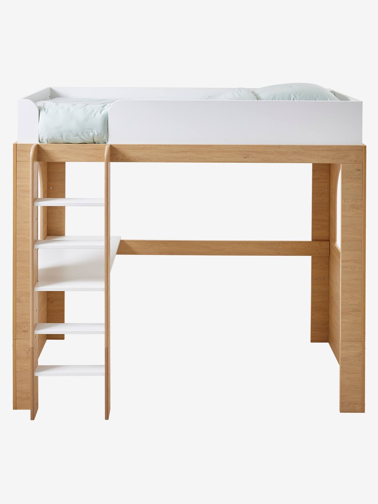 Vertbaudet 3-in-1 Kinder Hochbett - natur