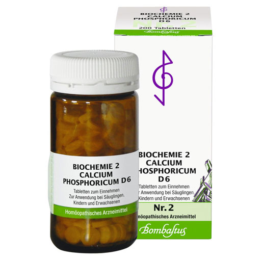 BIOCHEMIE 2 Calcium phosphoricum D 6 Tabletten  200 St  Tabletten