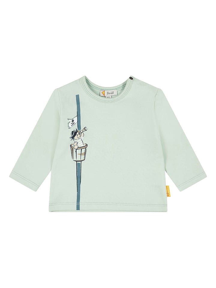 Steiff Longsleeve in Grün günstig kaufen