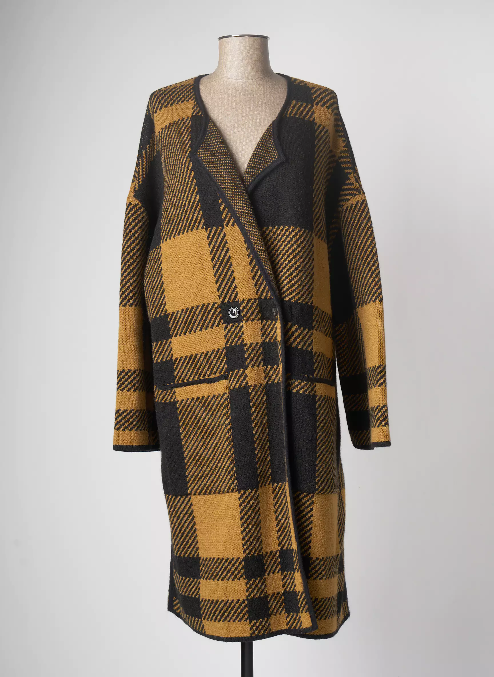 Devernois Grosse Maille Femme couleur noir