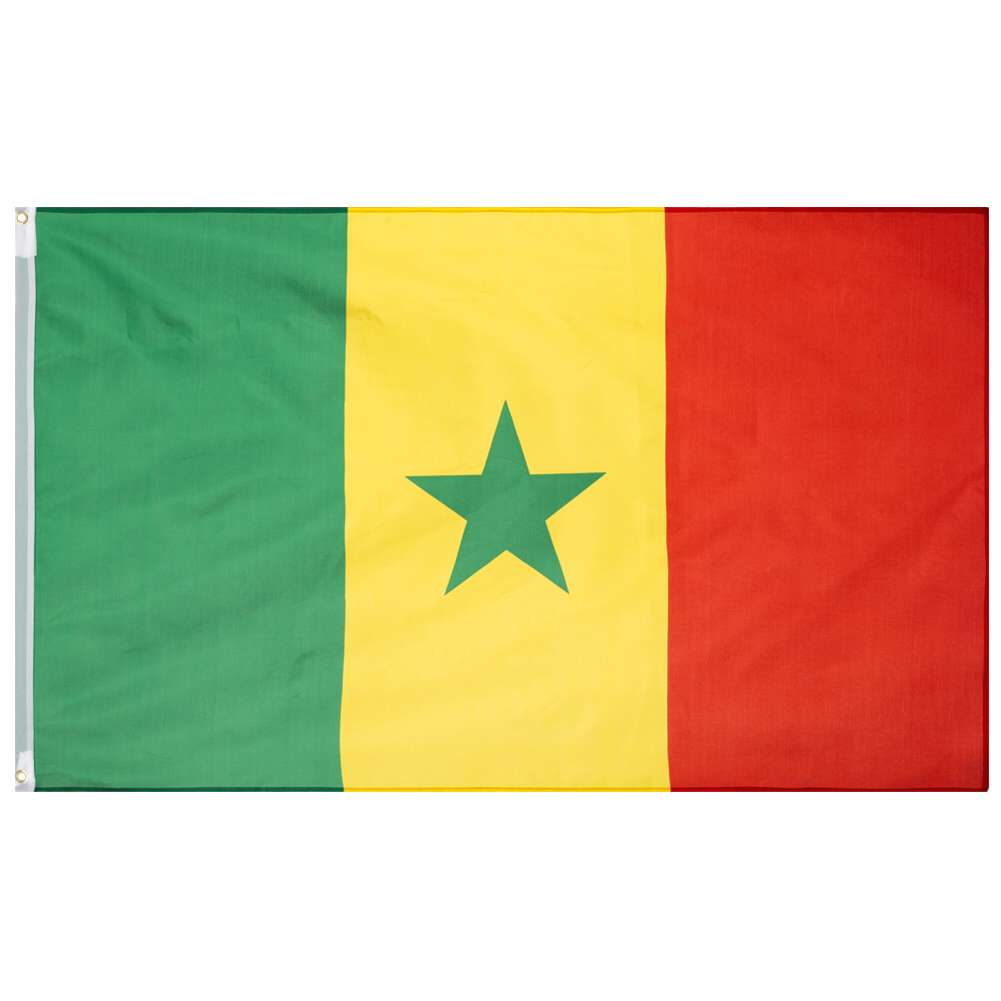 Senegal Flagge MUWO 