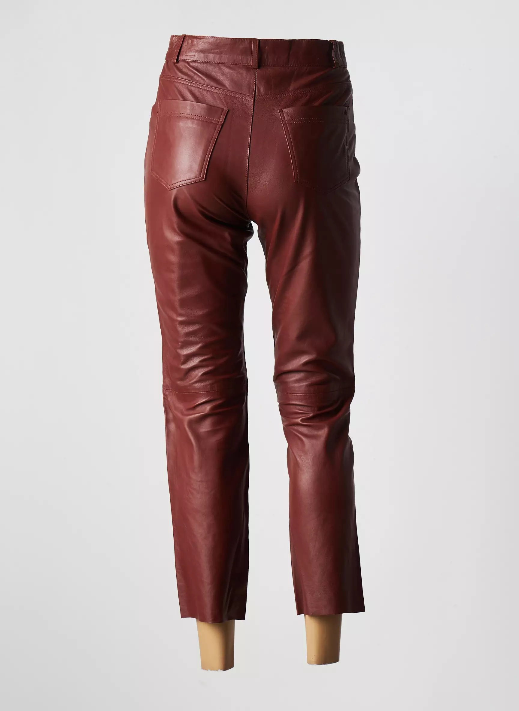 La Petite Etoile Pantalon7 8 Femme couleur marron