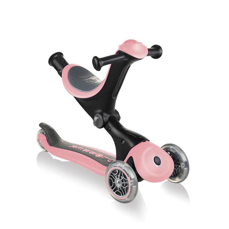 Trottinette Go Up Deluxe Rose pastel Globber