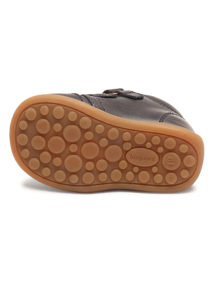 bisgaard Leder-Lauflernschuhe in Dunkelblau günstig kaufen