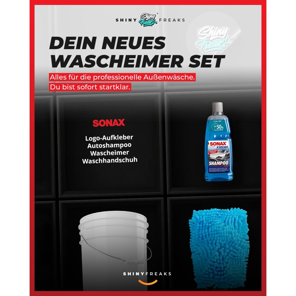 Sonax - Wascheimer Set | Basic 19L