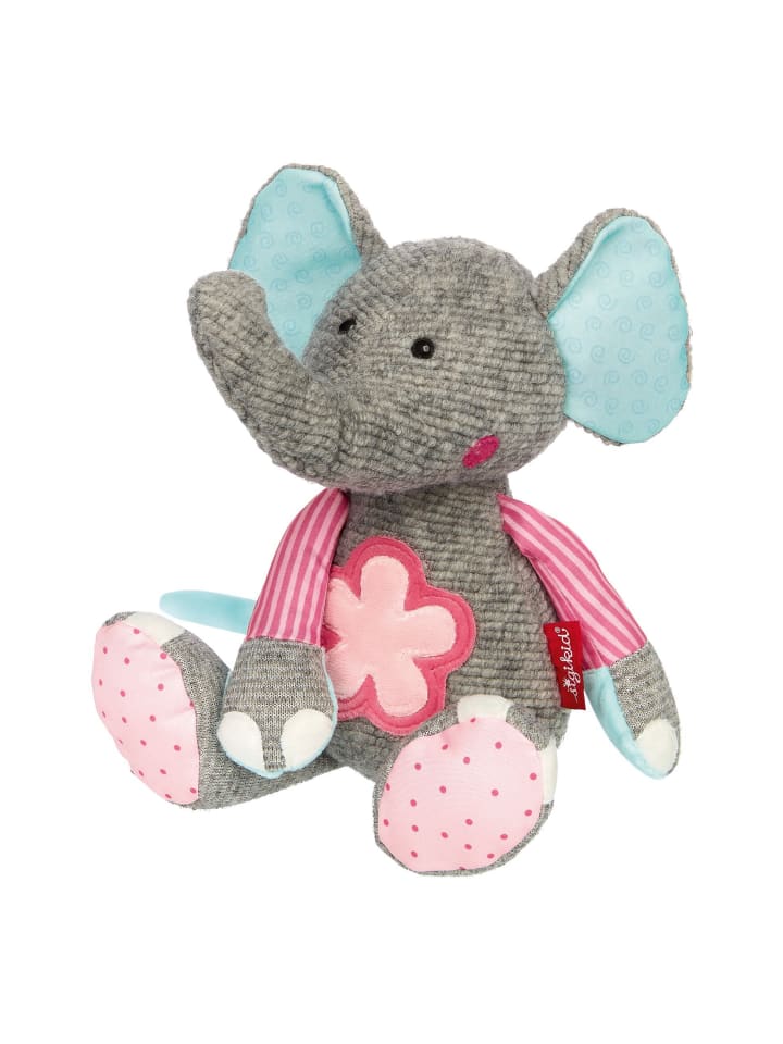 Sigikid Kuscheltier Elefant Patchwork Sweety in grau günstig kaufen onesize