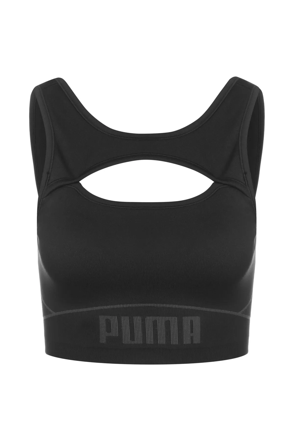 Puma  Sport-BH - Schwarz - Strukturiert