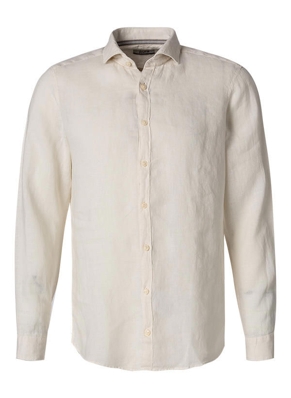 PURE, Hemd, Reines Leinen, creme