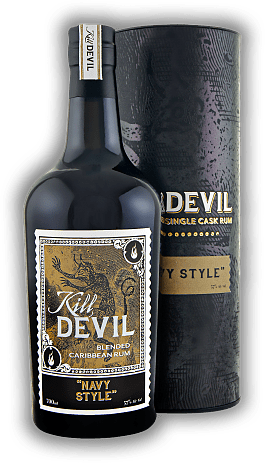 Kill Devil Navy Style Caribbean Rum 57% Kill Devil Navy Style Caribbean Rum 57%  0,7	 Liter - Vol 57%