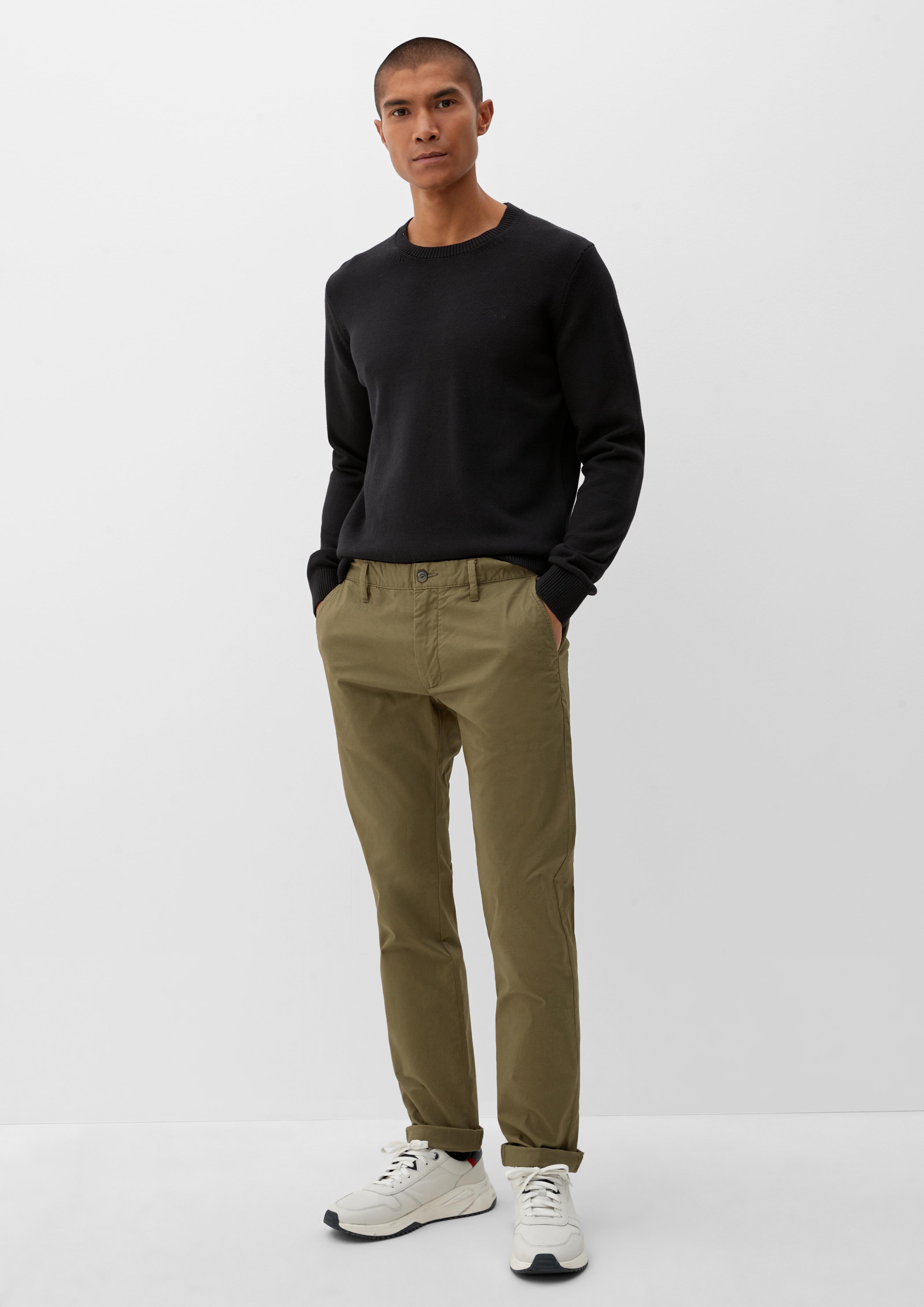 Slim: Schlichte Chino-Hose  2122359-7845
