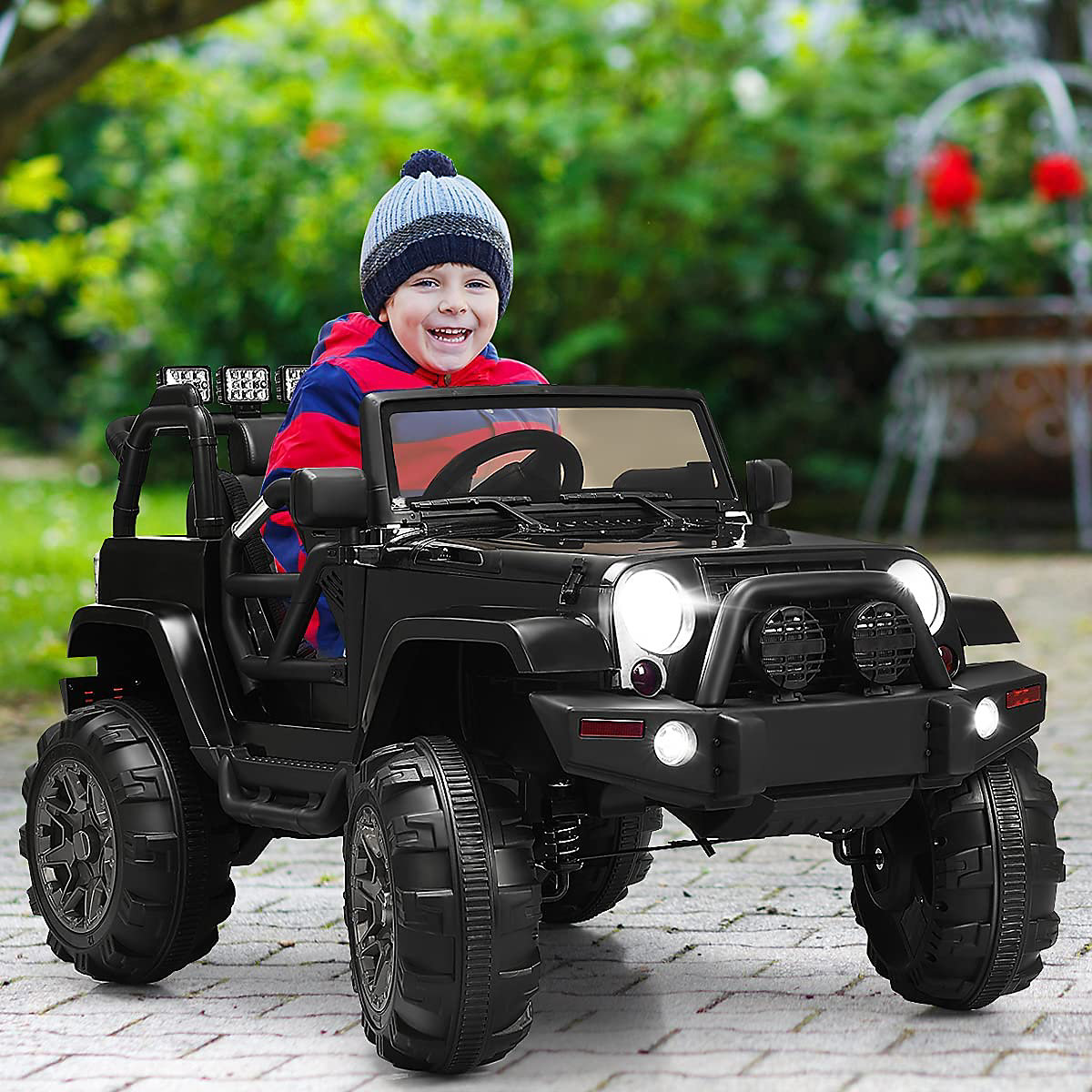 Elektroauto 12V Jeep mit Fernbedienung 3-7 Jahre