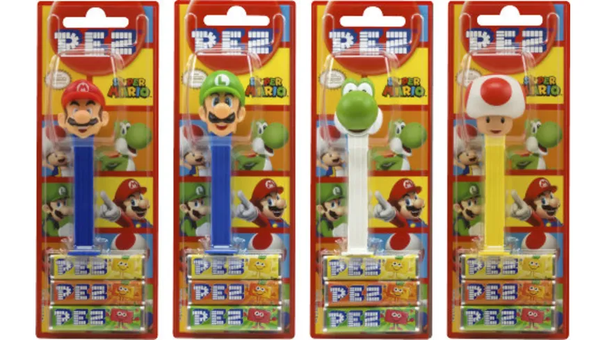 PEZ Spender mit 3 Refills 25.5 g