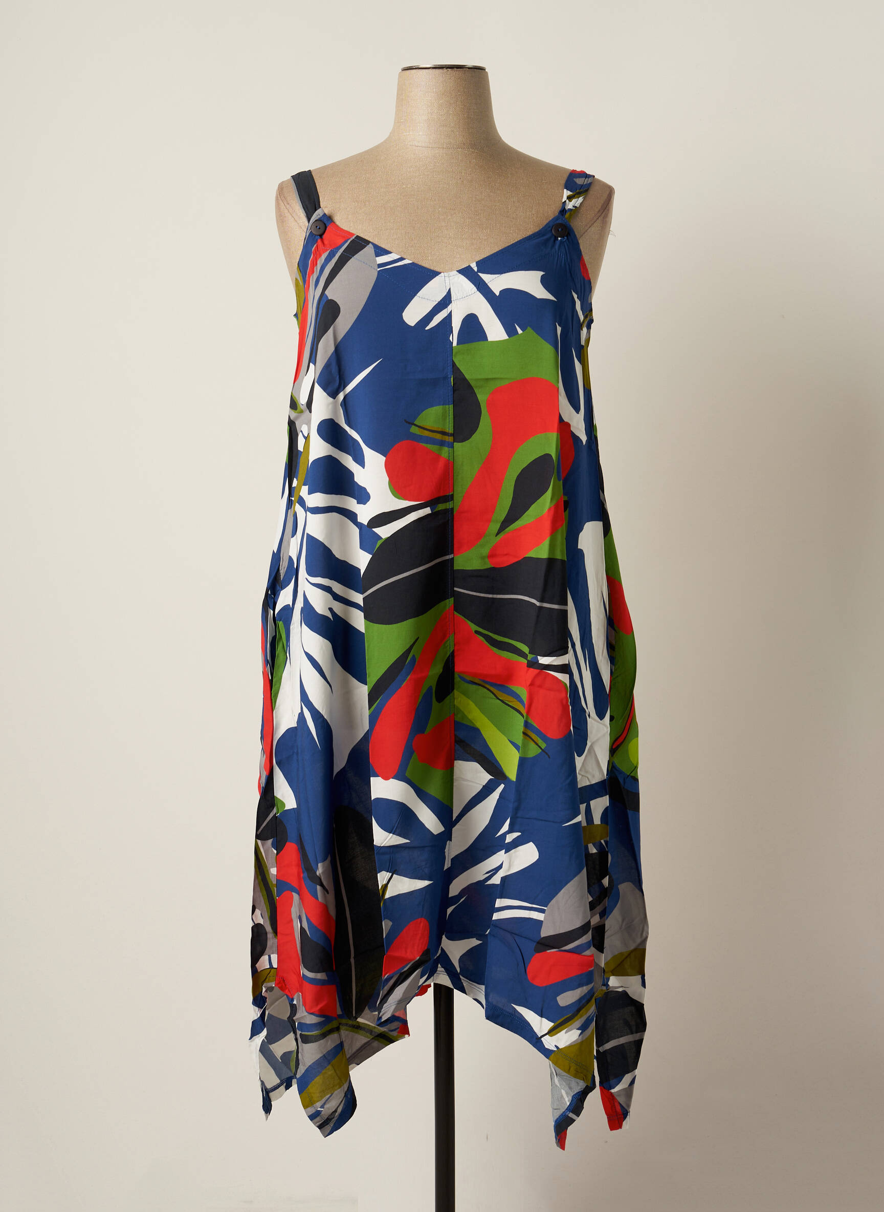 G Oze Tuniquesansmanche Femme couleur bleu