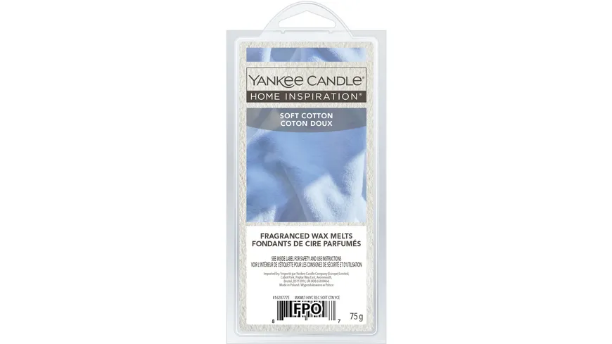 Yankee Candle Home Inspiration Wax Melts Soft Cotton