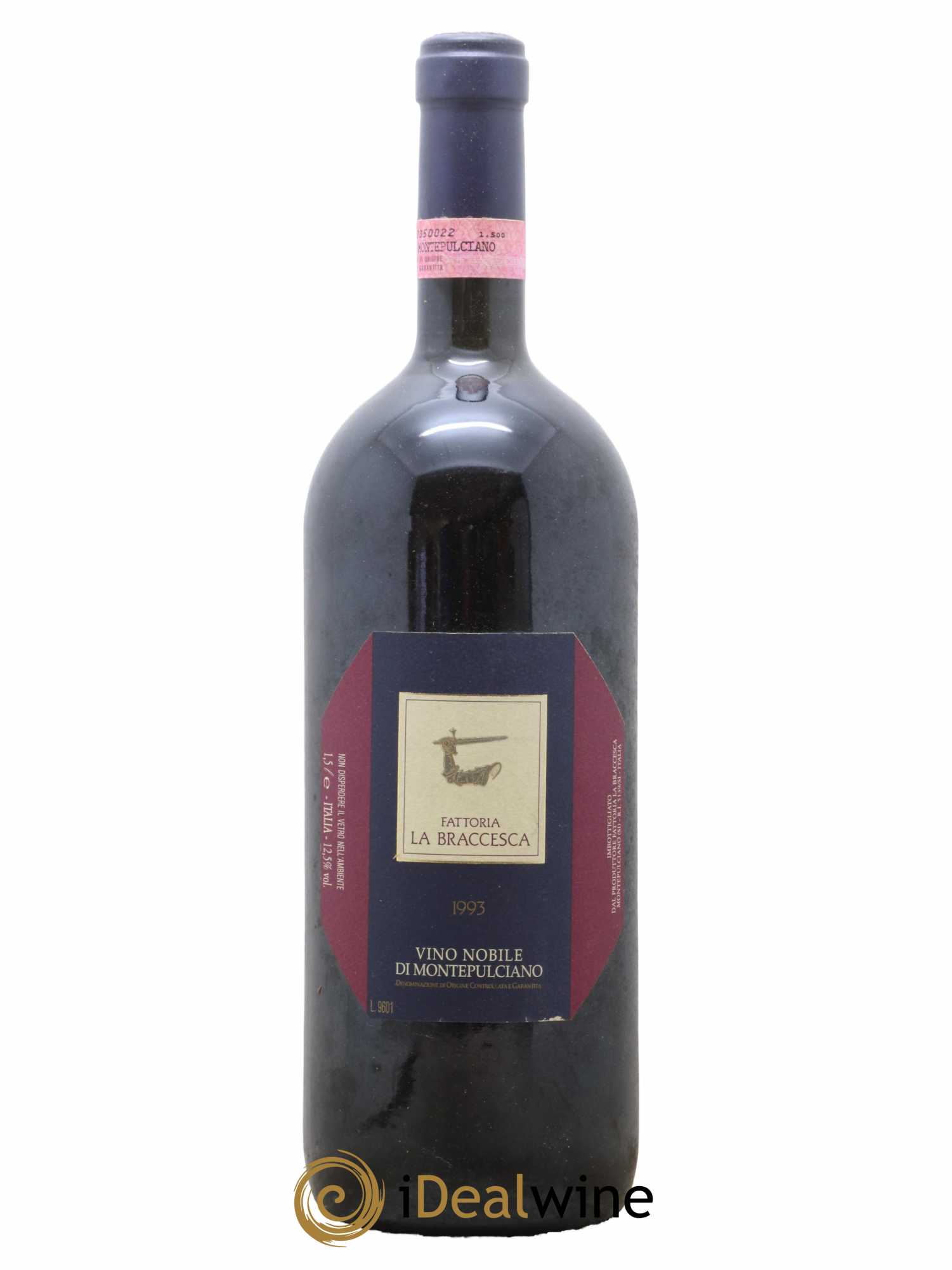 IGT Toscane Vino Nobile di Montepulciano Fattora la Braccesca 1993 - Lot de 1 Magnum