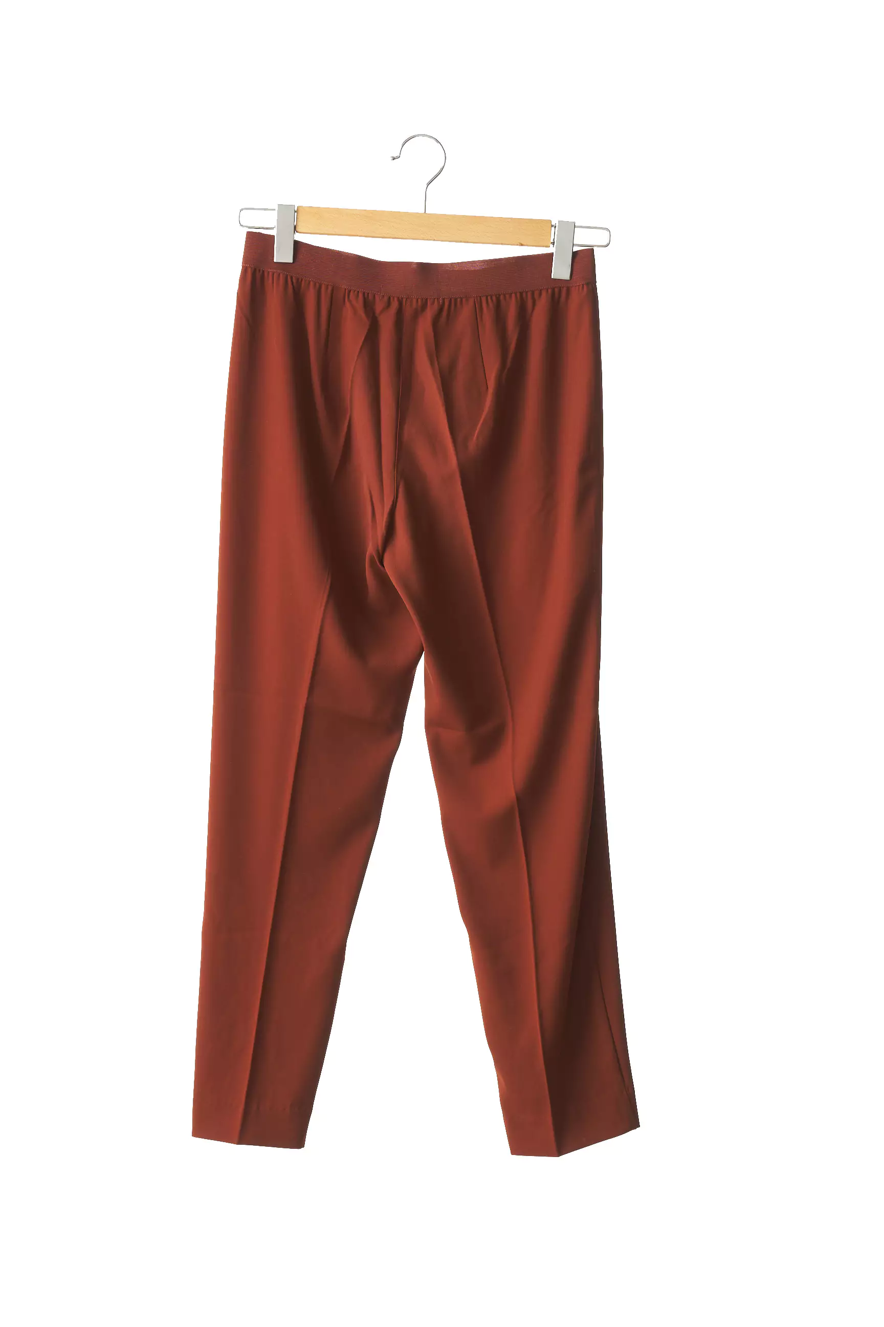 Nice Things Pantalons Slim Femme couleur marron