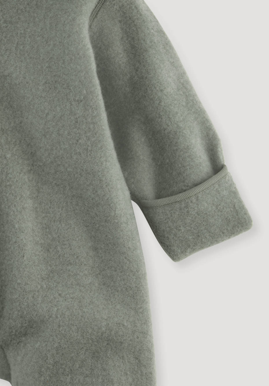 Wollfleece-Overall aus Bio-Merinowolle